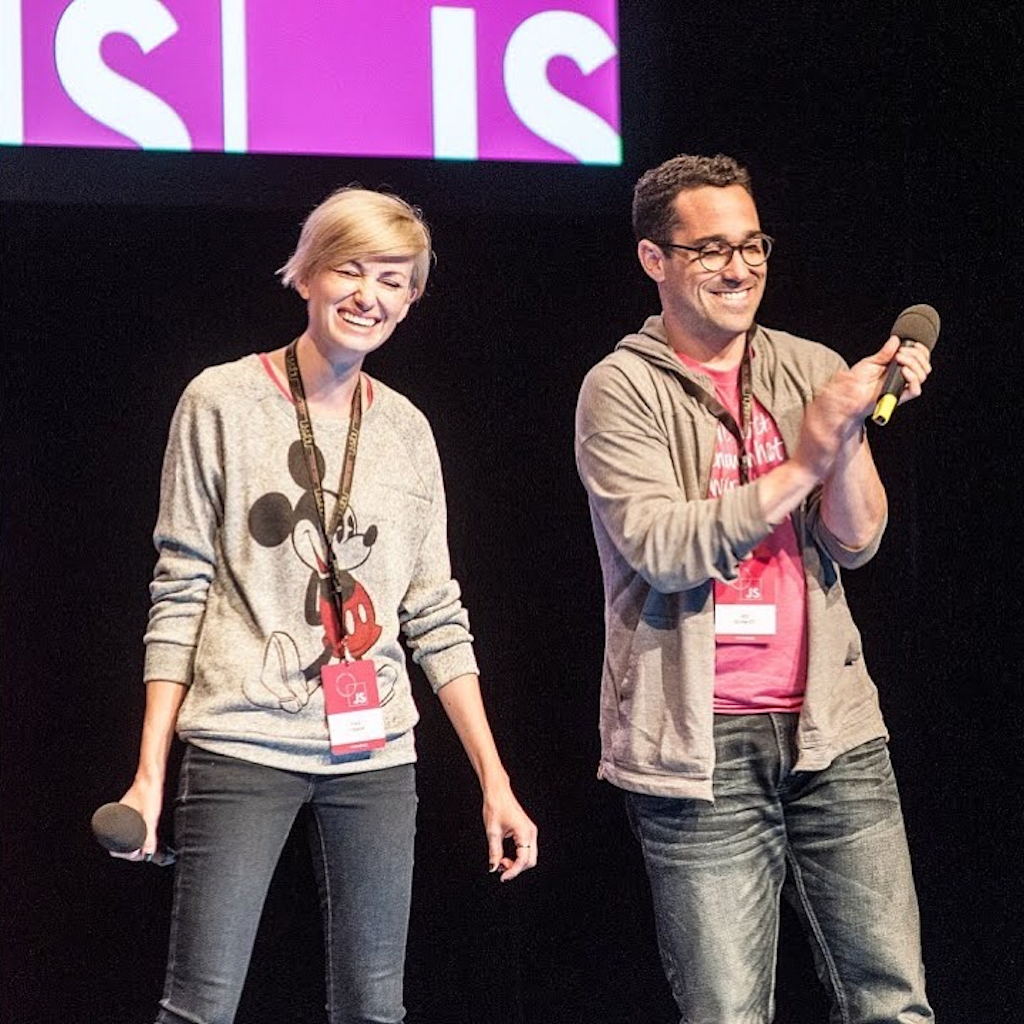 jsconf with my pal jed